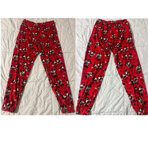 Mickey and Minnie Red Pajama Pants by Disney
